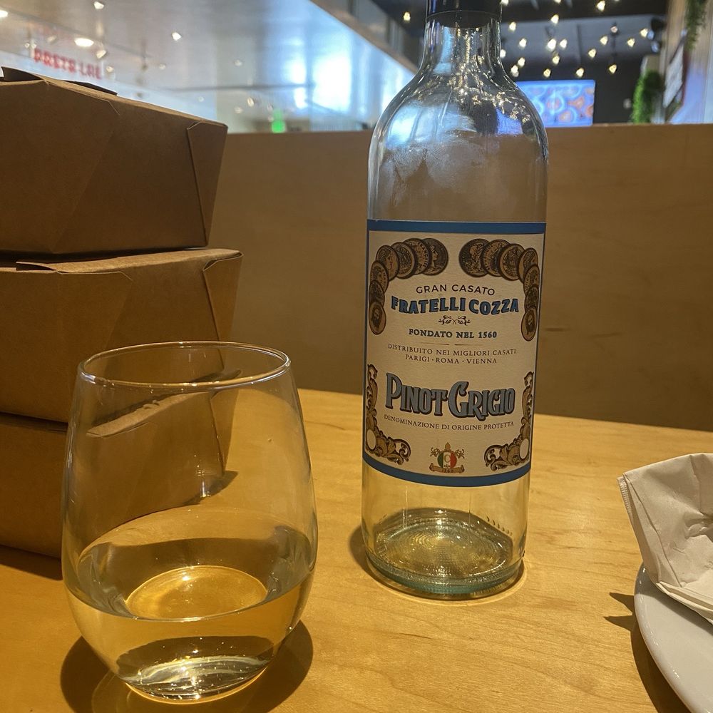 Pinot Grigio for $20