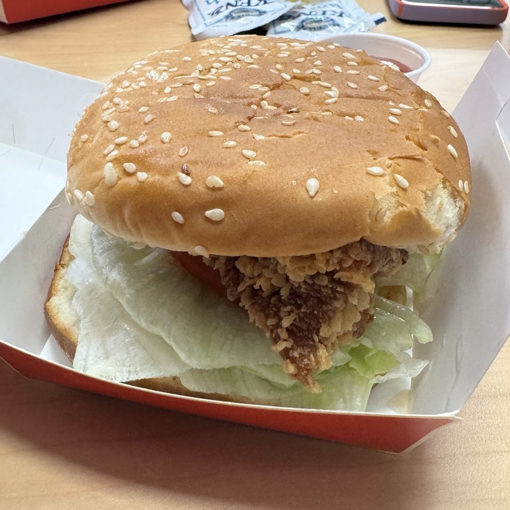 Spicy chicken sandwich Spicy chicken sandwich