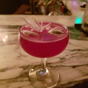The Marble Ring - I asked José to make a gin cocktail that was not too sweet. This was perfect. The color and sweetness comes from beet syrup. - Cocktail Bars Near Me - Birmingham, Alabama The Marble Ring - I asked José to make a gin cocktail that was not too sweet. This was perfect. The color and sweetness comes from beet syrup. - Cocktail Bars Near Me - Birmingham, Alabama