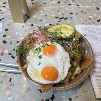 Amor A Mi - Green Sauce Chilaquiles with Eggs - Mexican Near Me - Burbank, California Amor A Mi - Green Sauce Chilaquiles with Eggs - Mexican Near Me - Burbank, California