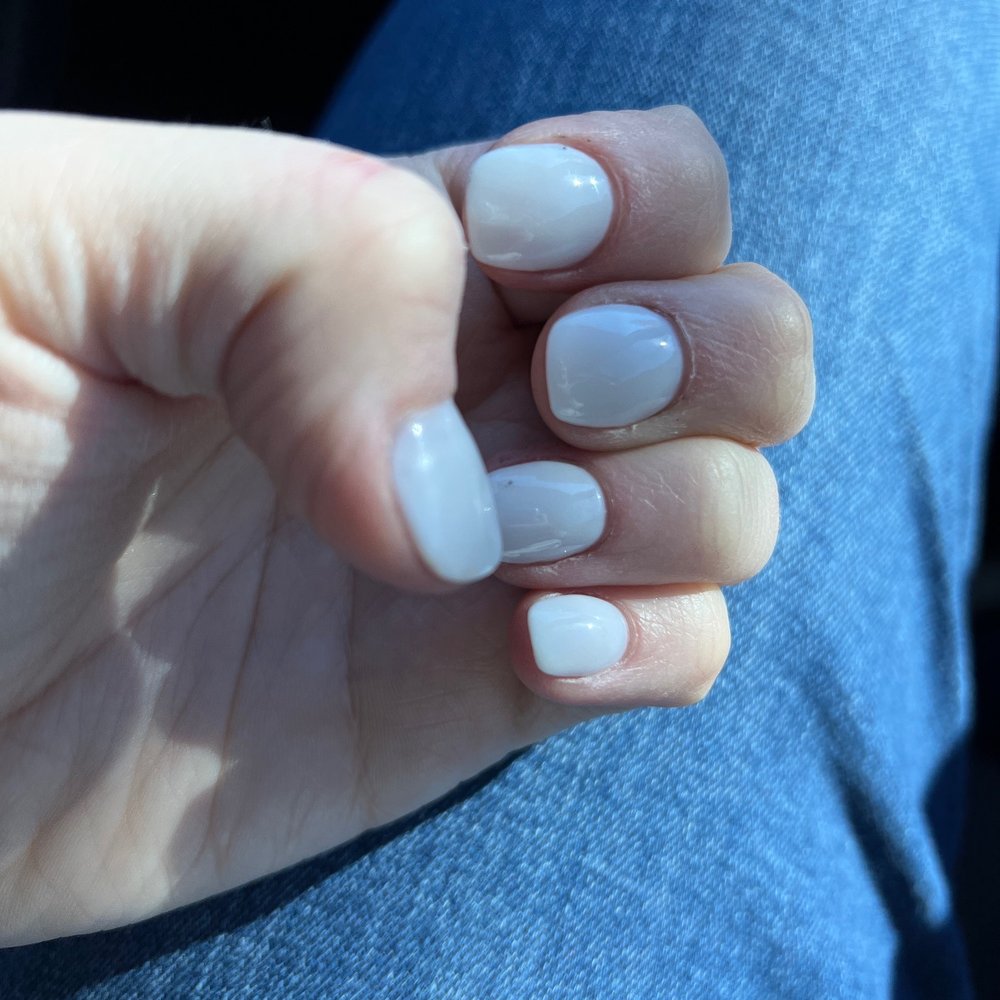 Milky white color dip Milky white color dip