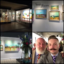 Brodeur Gallery & Studio - Opening night of "Vera's Flowers"