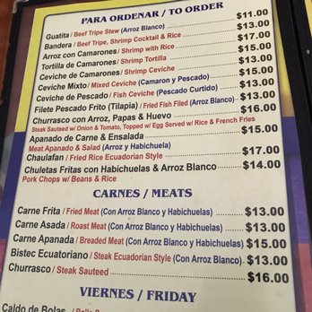 El Lider Bar Restaurant - Menu - Sports Bars Near Me - New York, New York El Lider Bar Restaurant - Menu - Sports Bars Near Me - New York, New York