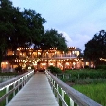 Skull Creek Dockside - Looking back at dockside while on the pier - Seafood Near Me - Hilton Head Island, South Carolina Skull Creek Dockside - Looking back at dockside while on the pier - Seafood Near Me - Hilton Head Island, South Carolina