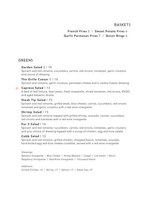 Menu photo 4 The Grill At Stonegate Kissimmee, FL Menu photo 4 The Grill At Stonegate Kissimmee, FL