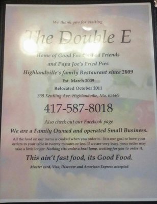 Double E Burger by null