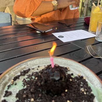 VAGA Restaurant & Bar - Birthday Dessert - Latin American Near Me - Encinitas, California