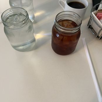 Butter Cafe - Glass jars for drinks - New American Near Me - Dayton, Ohio