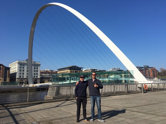 Gateshead Millennium Bridge by null