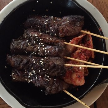 Meddlesome Moth - grass fed steak on a stick - Bars Near Me - Dallas, Texas Meddlesome Moth - grass fed steak on a stick - Bars Near Me - Dallas, Texas
