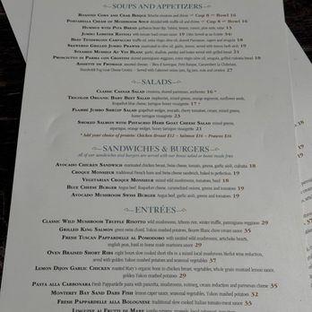 PortaBella - Menu as of 5/23/2025 - Mediterranean Near Me - Carmel, California