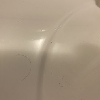 Brad's Desert Inn - Hairs and scum all over sink - Hotels Near Me - Holbrook, Arizona Brad's Desert Inn - Hairs and scum all over sink - Hotels Near Me - Holbrook, Arizona