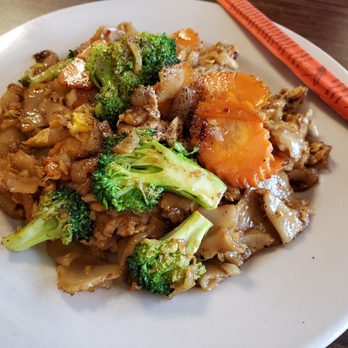 Siam Thai Restaurant - Pad see yu - spicy 2 was AMAZING! - Thai Near Me - Chesterfield, Missouri Siam Thai Restaurant - Pad see yu - spicy 2 was AMAZING! - Thai Near Me - Chesterfield, Missouri