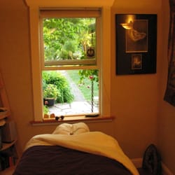 Massage treatment room