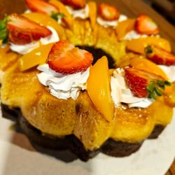 Chocoflan dessert