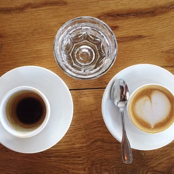 Corvus Coffee Roasters - The Workshop espresso and macchiato, with seltzer water as a palate cleanser. - Coffee & Tea Near Me - Denver, Colorado Corvus Coffee Roasters - The Workshop espresso and macchiato, with seltzer water as a palate cleanser. - Coffee & Tea Near Me - Denver, Colorado