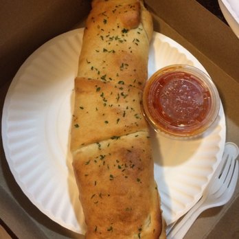 Gino's NY Pizza - Ham & Pepp Stromboli . Very tasty, but needs a little more meat. - Pizza Near Me - Amherst, New York Gino's NY Pizza - Ham & Pepp Stromboli . Very tasty, but needs a little more meat. - Pizza Near Me - Amherst, New York