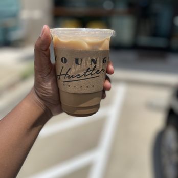 Young Hustler Coffee - Chai Tea w/Almond Milk - Coffee & Tea Near Me - Richmond, Texas Young Hustler Coffee - Chai Tea w/Almond Milk - Coffee & Tea Near Me - Richmond, Texas