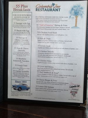 Menu photo 2 Columbia Inn Restaurant Kalama, WA