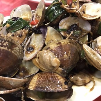 Fish VIllage - Manila clams in black bean sauce - Seafood Near Me - Queens, New York