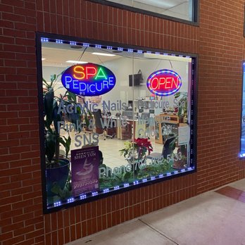 K Nail Studio - Outside nail shop at night. - Nail Salons Near Me - Kannapolis, North Carolina K Nail Studio - Outside nail shop at night. - Nail Salons Near Me - Kannapolis, North Carolina