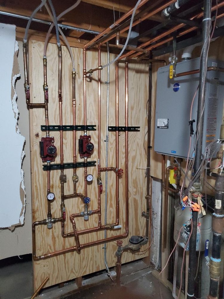 Slide of Modern Heating and Plumbing