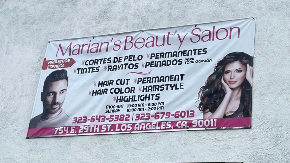 MARIAN BEAUTY SALON Updated October 2024 754 E 29th St, Los Angeles