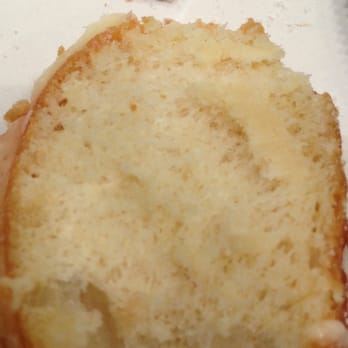 Krispy Kreme - A quarter of my NY cheese cake cream filled. Where is cream??? - Donuts Near Me - Orange, California Krispy Kreme - A quarter of my NY cheese cake cream filled. Where is cream??? - Donuts Near Me - Orange, California