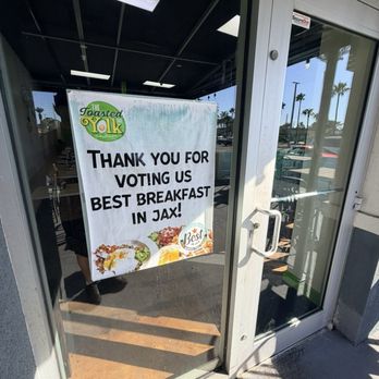 The Toasted Yolk Cafe - Well, did they earn it? I'll let you know in the review! - Breakfast & Brunch Near Me - Atlantic Beach, Florida