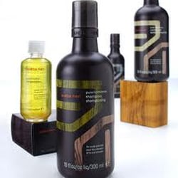 Featuring AVEDA products exclusively
