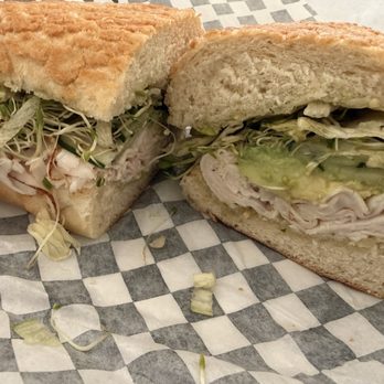 The Urban Deli - Build your own. Turkey, sprouts, avocado, lettuce, pesto, onion, on Dutch crunch - Sandwiches Near Me - Reno, Nevada