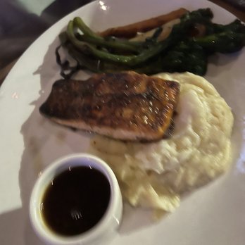 Yard House - Whiskey Glazed Salmon - Bars Near Me - Norwalk, Connecticut Yard House - Whiskey Glazed Salmon - Bars Near Me - Norwalk, Connecticut