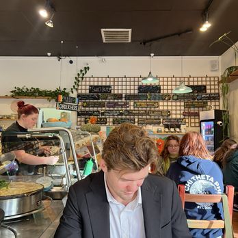 The Naked Crepe Cafe - Inside - Creperies Near Me - Corvallis, Oregon