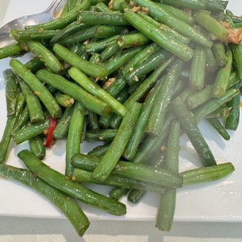 Henry's Cuisine - Stir fried green beans with minced pork - Asian Fusion Near Me - Alhambra, California Henry's Cuisine - Stir fried green beans with minced pork - Asian Fusion Near Me - Alhambra, California