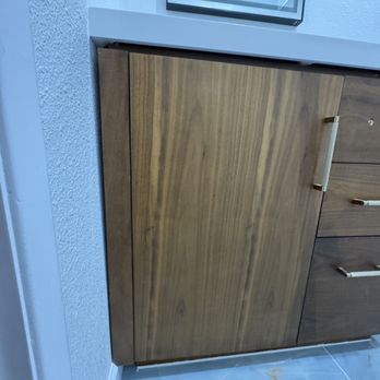 Akraba Construction - seems like this could have been shimmed. - General Contractors Near Me