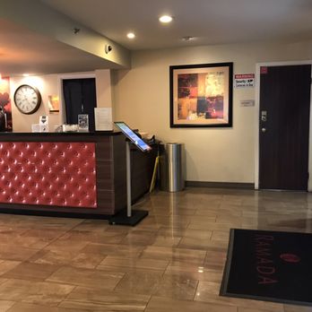 Ramada by Wyndham Burbank Airport - Main check in desk - Hotels Near Me - Burbank, California Ramada by Wyndham Burbank Airport - Main check in desk - Hotels Near Me - Burbank, California