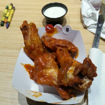 Buffalo Wild Wings - Blazing snack size! Yes its blazing hot!! Won't try this again..unless u want to not taste anything but heat. - American Near Me - Concord, California