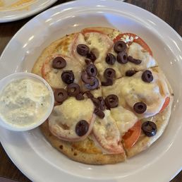 Greek pizza