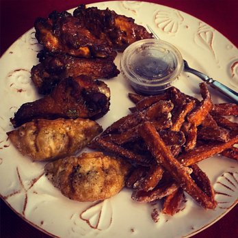 Brew and Bird - Wings, pork dumplings, and sweet potato fries - Beer Bar Near Me - Decatur, Georgia Brew and Bird - Wings, pork dumplings, and sweet potato fries - Beer Bar Near Me - Decatur, Georgia