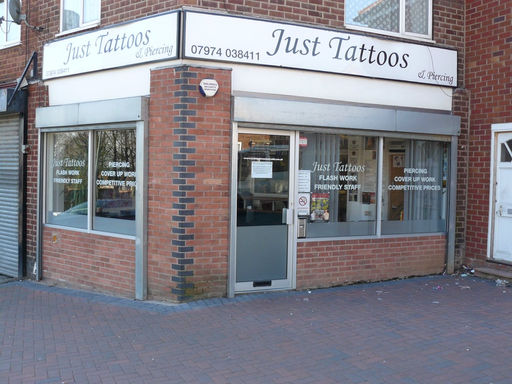 JUST TATTOOS AND PIERCING Updated July 2024 6 Cooksey Lane, Birmingham, West Midlands