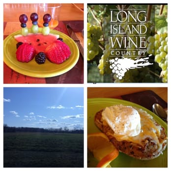 Cedar House on Sound B&B - Breakfast at Cedar House: Fresh fruit and twice baked potato! - Bed & Breakfast Near Me - Mattituck, New York Cedar House on Sound B&B - Breakfast at Cedar House: Fresh fruit and twice baked potato! - Bed & Breakfast Near Me - Mattituck, New York