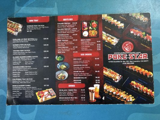 Menu photo 3 Poke Star Sushi San Leandro, CA