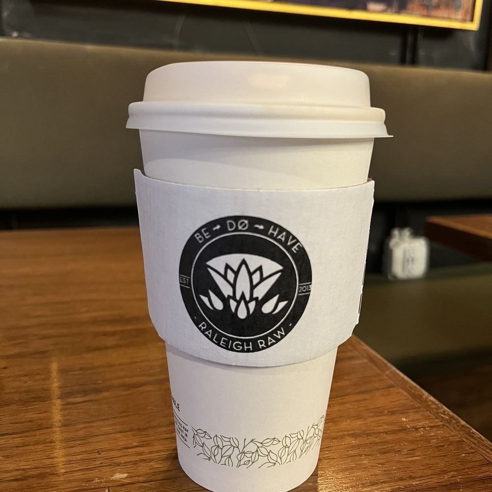 Raleigh Raw Juice Bar & Cafe - Golden Turmeric Latte - Juice Bars & Smoothies Near Me - Raleigh, North Carolina