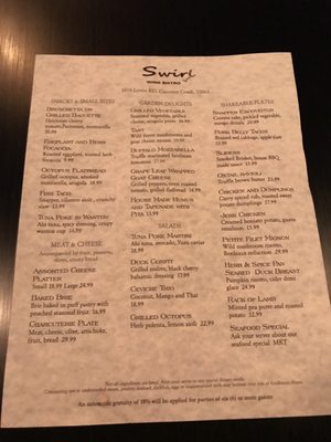 Menu photo 6 Swirl Wine Bistro Margate, FL Menu photo 6 Swirl Wine Bistro Margate, FL