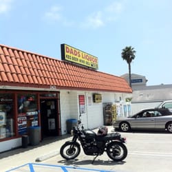 Dads Liquor - Same owners any keeping with the getto theme, nice run down motel and laundry mat next door, ocean breezes and serenity.
