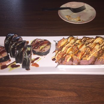 Sushi Go - King Kong Roll (Left) and Volcano Roll (Right) - Japanese Near Me - Arlington, Texas
