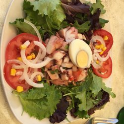 Fortaleza da Luz - Der Octopus Salat