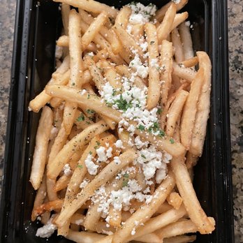 Avli River North - Greek fries with feta - Greek Near Me - Chicago, Illinois Avli River North - Greek fries with feta - Greek Near Me - Chicago, Illinois