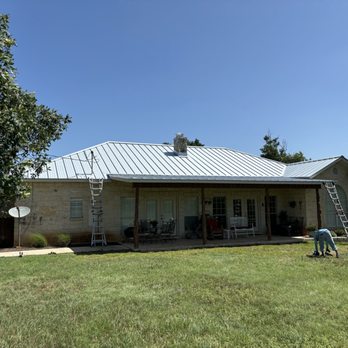Mercury Exteriors - Metal roof replacement in progress - Roofing Near Me - Austin, Texas
