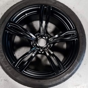 Rapid Rim Repair - Full Satin Black 19" BMW 5 Series - Wheel & Rim Repair Near Me - New Windsor, New York Rapid Rim Repair - Full Satin Black 19" BMW 5 Series - Wheel & Rim Repair Near Me - New Windsor, New York